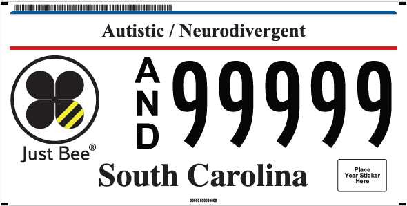 Autistic / Neurodivergent License Plate
