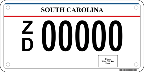 Motorcycle plate