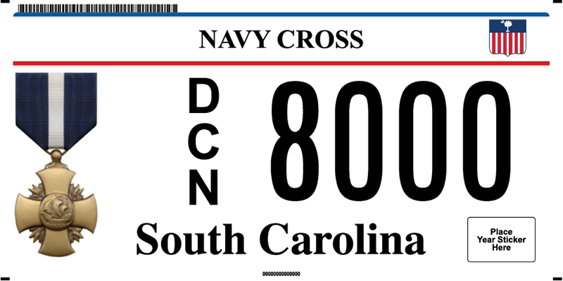 Navy Cross plate