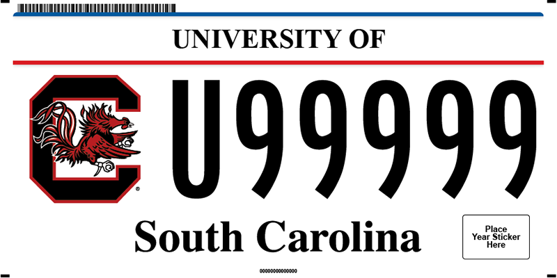USC plate