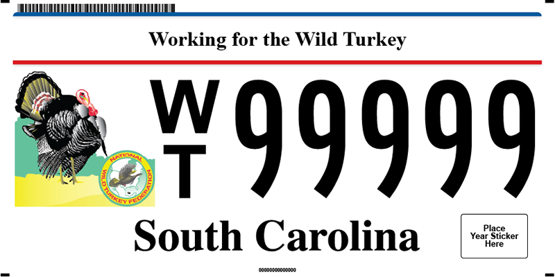 Working for the Wild Turkey plate