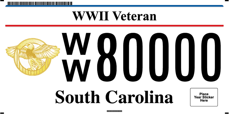 WWII plate